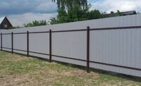 Монтаж заборов любой сложности из различных материалов.