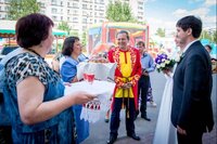 Фольклорный ансамбль &quot у барина&quot проведёт выкуп невесты.