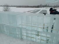 Лед,блоки льда для скульптур, лед строительный