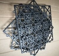 Пластиковая подложка для крепления планок садового паркета
