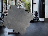Плитка резиновая модульная резиплит double rubber для мастерских