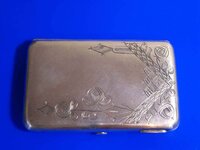 Продаются серебряные портсигары 19 века. антиквариат