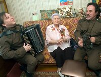 Русский тенор сергей брянский и дуэт баянистов на праздник.