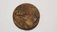 Серебряная медаль фридрих август. гончаров. давыдов.