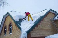 Услуги снегоуборщика чистка снега с крыш