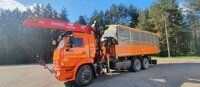 Установка перевозной бани