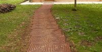 Плитка для самостоятельной быстрой сборки площадок и дорожек