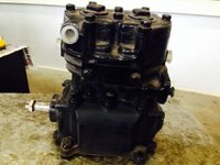 Пневмокомпрессор 130-3509009 зил-130 без шкива бза
