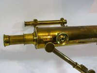 Продаётся  редкий бронзовый  антикварный телескоп a.bardou.