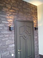 Настенные led светильники уличные для подсветки стен и колонн