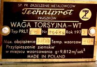 Весы ювелирные techniprot waga torsyjna-wt typ prltt 5
