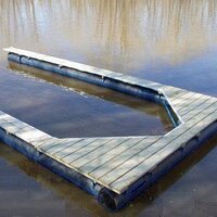 Понтон из труб в рыбинске